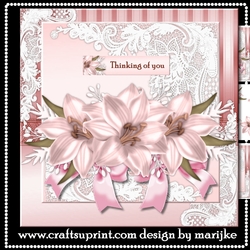 Pink Lilies Mini Kit