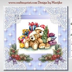 Mk Cute Teddies & Presents Mini Kit