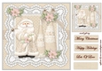 Card Topper Cute Santa
