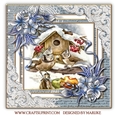 Christmas Birdhouse Mini Kit