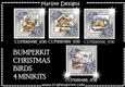 Bumperkit Christmas Birds 4 Mini Kits