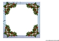 Christmas Snowglobe Insert