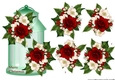  Lantern & Christmas  Roses