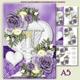 Purple Roses & Lantern A5 Mini Kit
