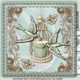 Beautiful Art Deco Bird Cage Mini Kit