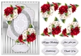 A5  Beautiful Mixed Roses