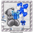 Mini Kit Cute Birthday Boy Teddie