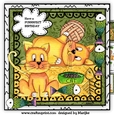 Funny Birthday Cats    Mini Kit