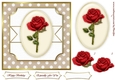 Romantic Rose Quick card
