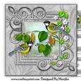Male Card Birds Mini Kit