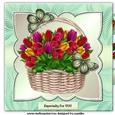 Tulips Basket Mini Kit