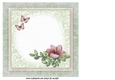Vintage Flowers & Butterflies Insert