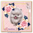 Royal Roses & Cute Puppy Mini Kit
