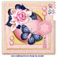 Royal Roses &Butterflies Mini Kit