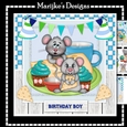 Birthday Boy Cute Mouse Mini Kit
