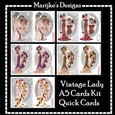 Bumperkit A5 Quick Cards Vintage Lady
