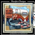 Camping Male Card Mini Kit