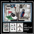 Male card GOLF  A5 Mini Kit