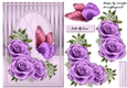 A5 Roses & Butterfly