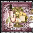 Cheese & Wine  Male Card