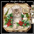 Cute Christmas Kitten Mini Kit