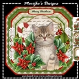 Cute mERRY Christmas Kitten Mini Kit