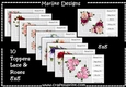 Bumperkit 10 Toppers Lace & Roses