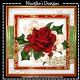 The Christmas Rose  Mini Kit