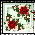 Christmas Stars & Roses Mini Kit
