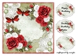 Topper Roses & Butterflies 1