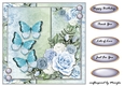 Topper Roses & Butterflies 3