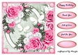 Topper Roses & Butterflies 4