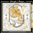 Glorious Christmas Baubles & Doves Mini Kit