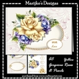 Gorgeous Yelloe Roses & Pearls Mini Kit