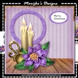 ClassicPurple Poinsettia Mini Kit