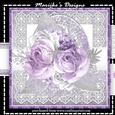 Lace & Lavender Roses Mini Kit