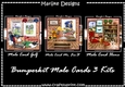 Bumperkit Male Cards 3 Mini Kits