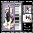 A5 Piano & Amaryllis