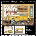 Vintage Yellow Car Mini Kit