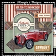 Vintage Red Car Mini Kit