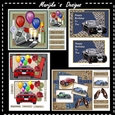 Kit 4 Male Quick Cards