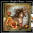 Male Card Beautiful Horse Mini Kit
