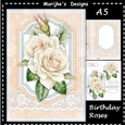 A5 Birthday Roses Mini Kit