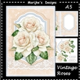 A5  Vintage Roses  Mini  Kit
