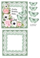 Roses & Butterflies Topper & Insert 2