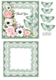 Roses & Butterflies Topper & Insert 3
