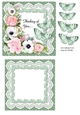 Roses & Butterflies Topper & Insert 4