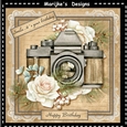 Male Card Vintage Camera Mini Kit