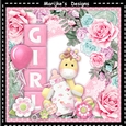 Cute Giraffe baby Girl Mini Kit