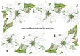 Christmas Poinsettias Step By Step